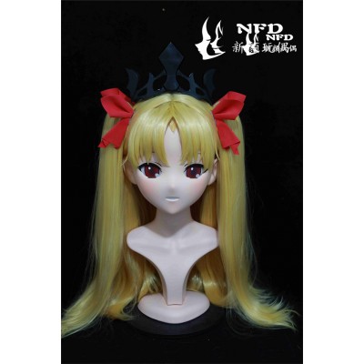 (NFD043)Customize Handmade Crossdress Full Head Female/Girl Resin Japanese Cartoon Character Animego Cosplay Kigurumi Mask